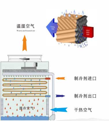 蒸發式冷凝器結構